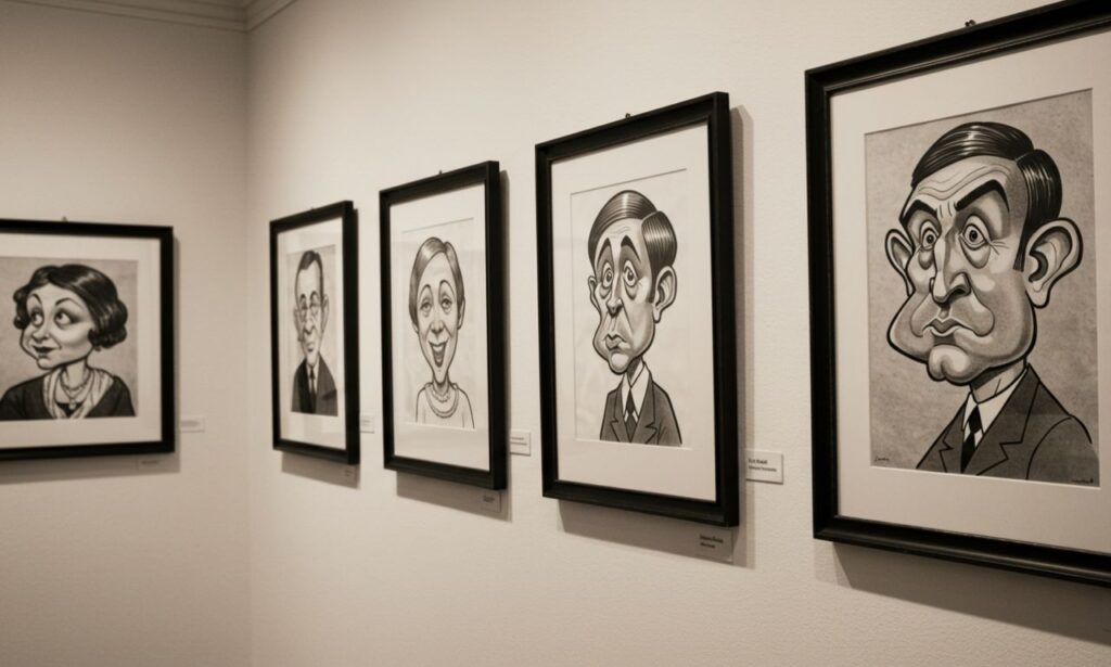 Caricatronchi: The Art of Exaggerated Expression and Visual Satire