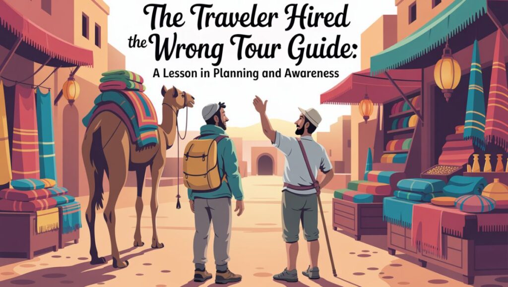 The Traveler Hired the Wrong Tour Guide: A Lesson in Planning and Awareness