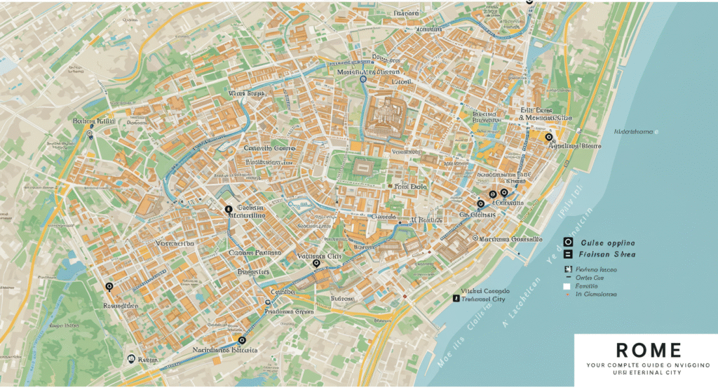 Map of Rome