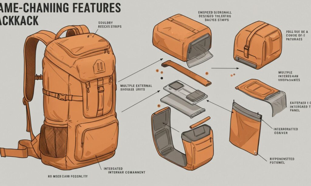 Travel Rucksack Backpack