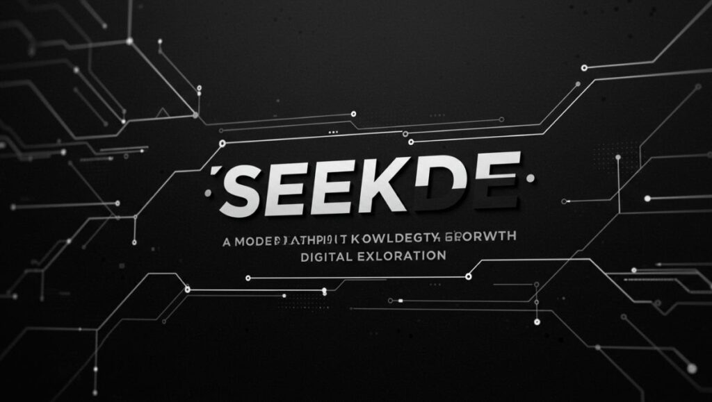 Seekde: A Modern Path to Knowledge, Growth, and Digital Exploration