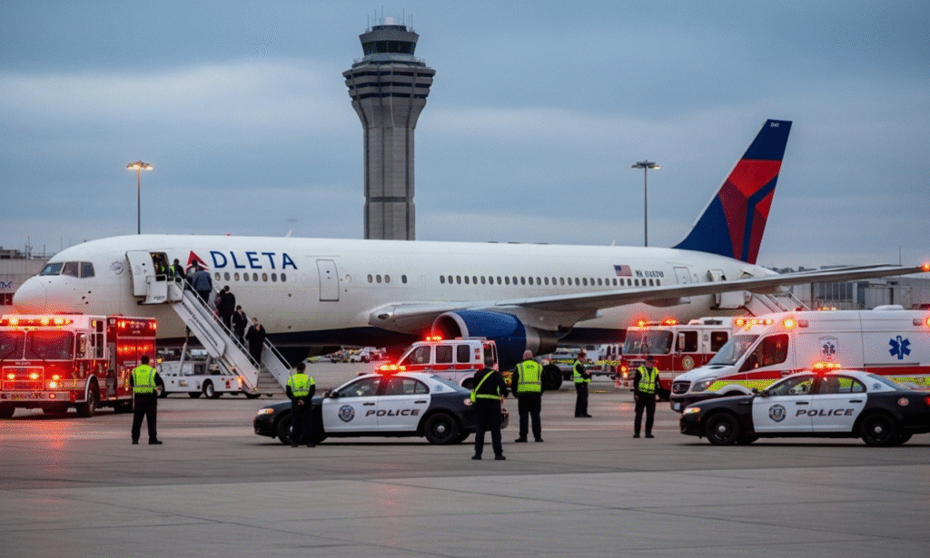Delta Flight DL275 Diverted LAX