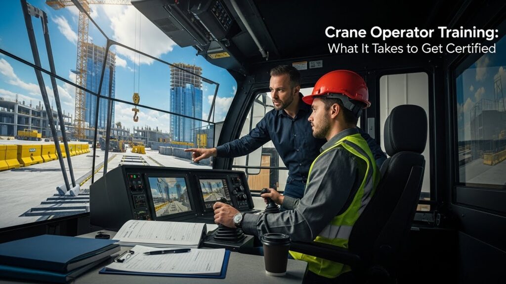 Crane Operator Training: What It Takes to Get Certified