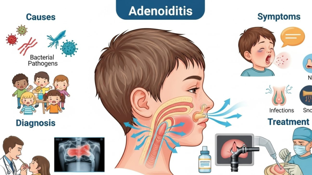 Adenoiditis: Causes, Symptoms, Diagnosis, and Treatment